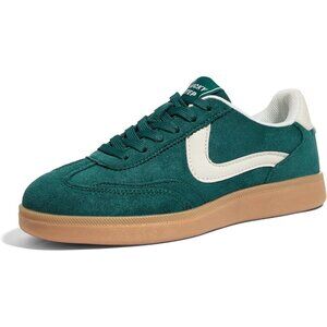 🆕Women's  Green - Beige Retro Fashion Sneakers Classic Casual Walking Shoes